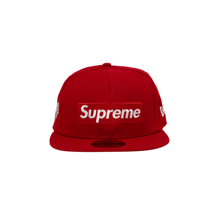 Supreme Money Box Logo New Era 'Red'