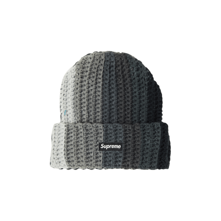 Supreme Gradient Crochet Beanie 'Black'