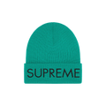 Supreme Capital Beanie 'Dark Aqua'