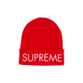Supreme Capital Beanie 'Red'