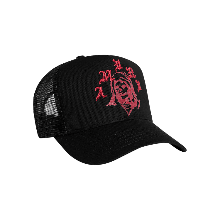Amiri Reaper Trucker Hat 'Black/Red'