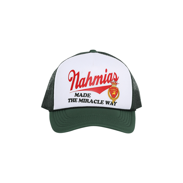 Nahmias Miller Trucker Hat 'Forest Green'
