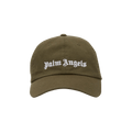 Palm Angels Classic Logo Cap 'Green/White'