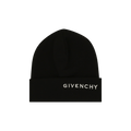Givenchy Embroidered Logo Wool Beanie 'Black'