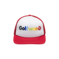 GOLF WANG Happy Logo Trucker Hat 'Red'