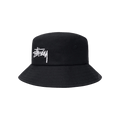 Stussy Big Stock Bucket Hat 'Black'