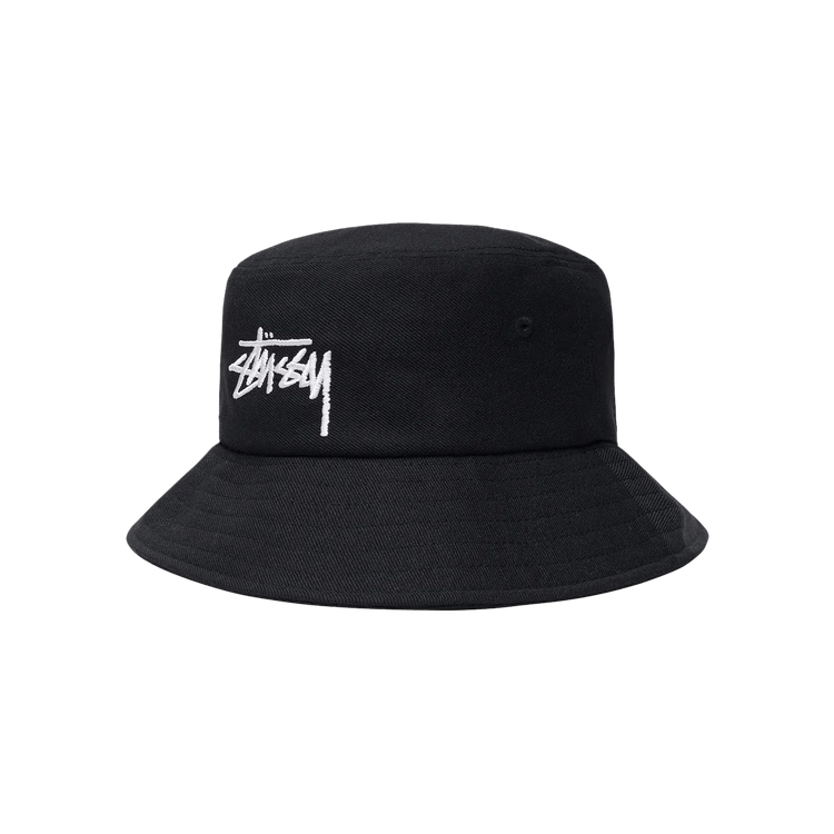 Stussy Big Stock Bucket Hat 'Black'