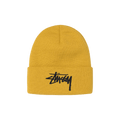 Stussy Big Stock Cuff Beanie 'Mustard'