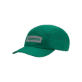 Supreme Reflective Jacquard Logo Camp Cap 'Green'