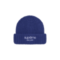 Supreme Ribbed Beanie 'Dark Royal'