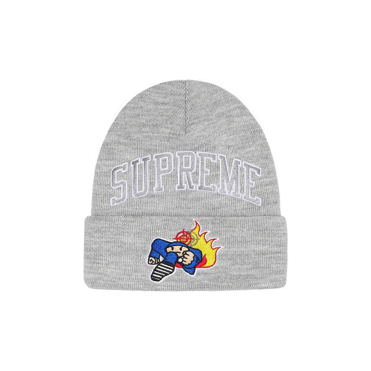Supreme x Duck Down Records Beanie 'Heather Grey'