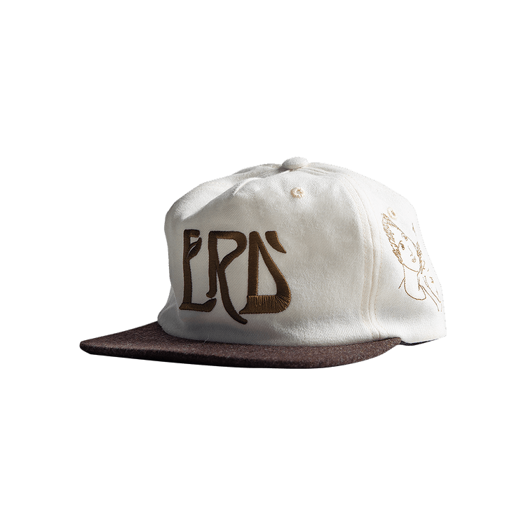 Enfants Riches Déprimés Art Nouveau 5-Panel Hat 'Ivory/Brown'