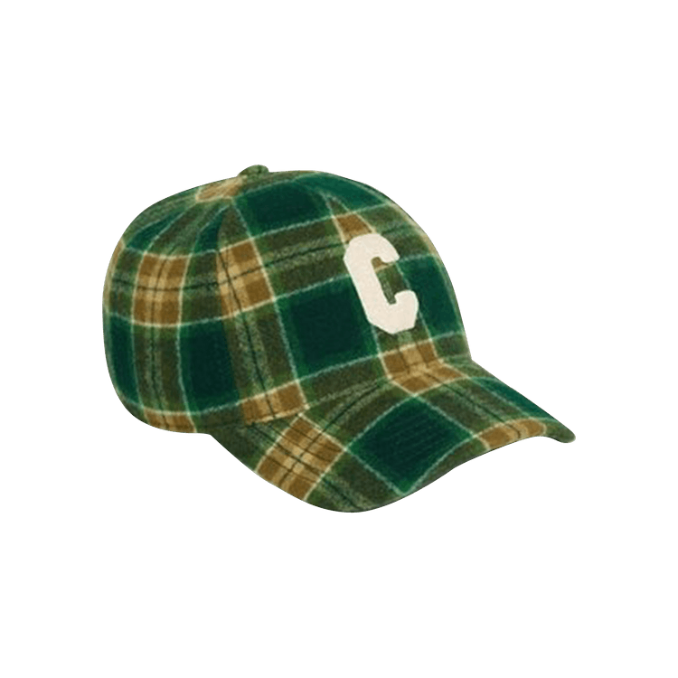 CELINE Baseball Cap 'Green/Khaki/White'