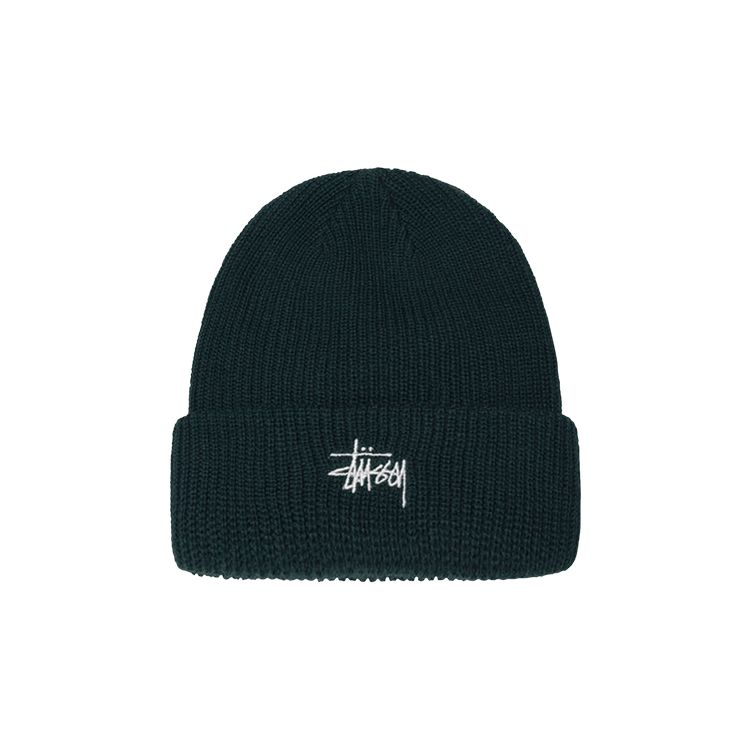 Stussy Basic Cuff Beanie 'Forest'