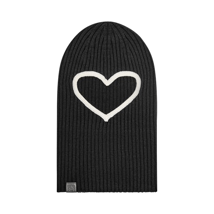 Loewe Heart Balaclava 'Black/White'