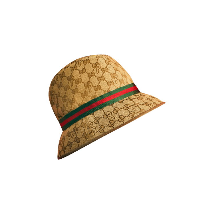 Gucci x Palace GG-P Canvas Fedora With Web And Logo Detail 'Beige'