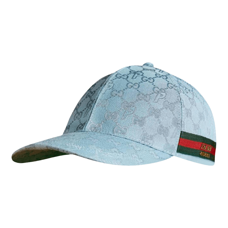 Gucci x Palace GG-P Canvas Baseball Hat 'Pale Blue'