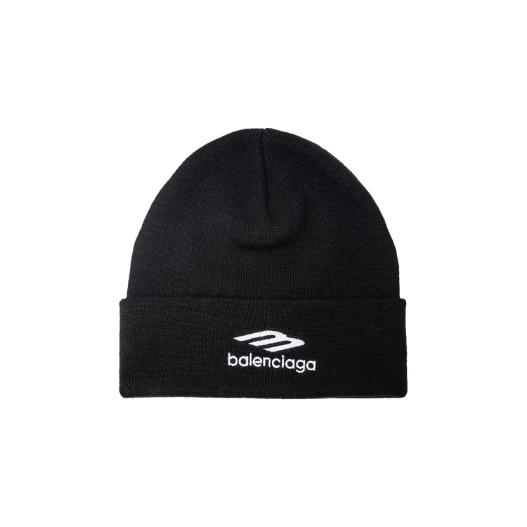 Balenciaga Sports Icon Beanie 'Black/White'