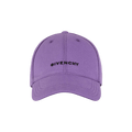 Givenchy Curved Cap With Embroidered Logo 'Ultraviolet'
