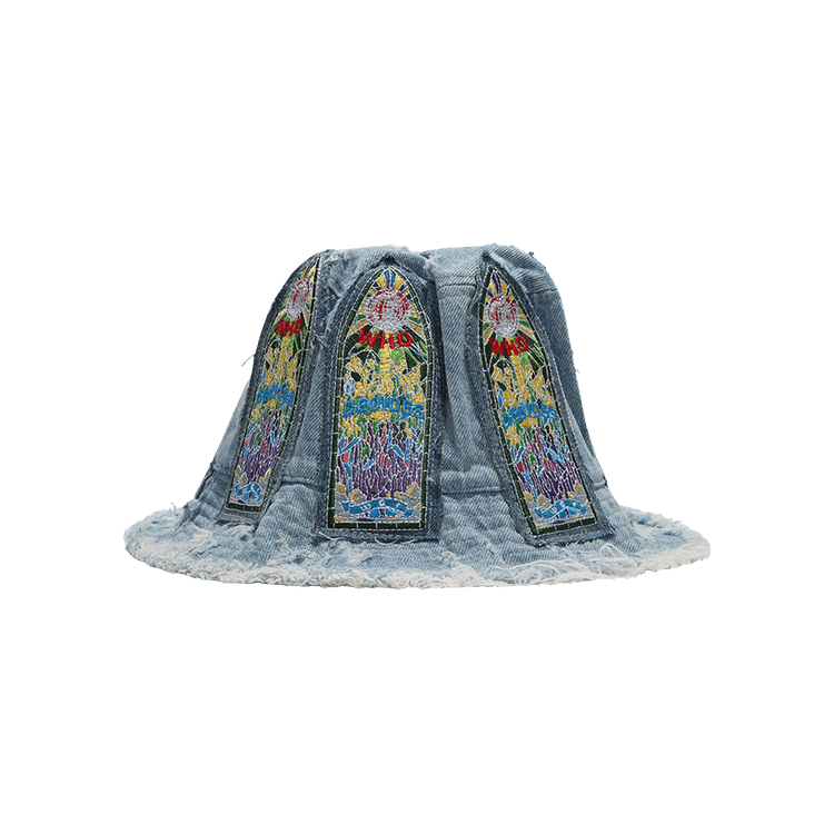 Who Decides War Cathedral Bucket 'Denim/Multicolor'
