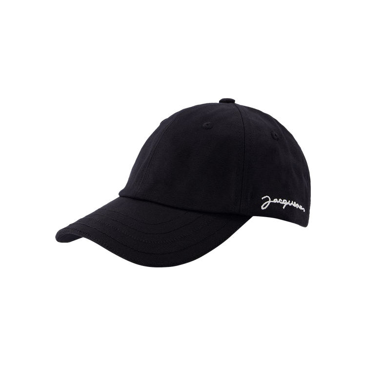 Jacquemus La Casquette Signature Baseball Cap 'Black'