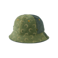 Marine Serre Denim Bell Hat 'Green'