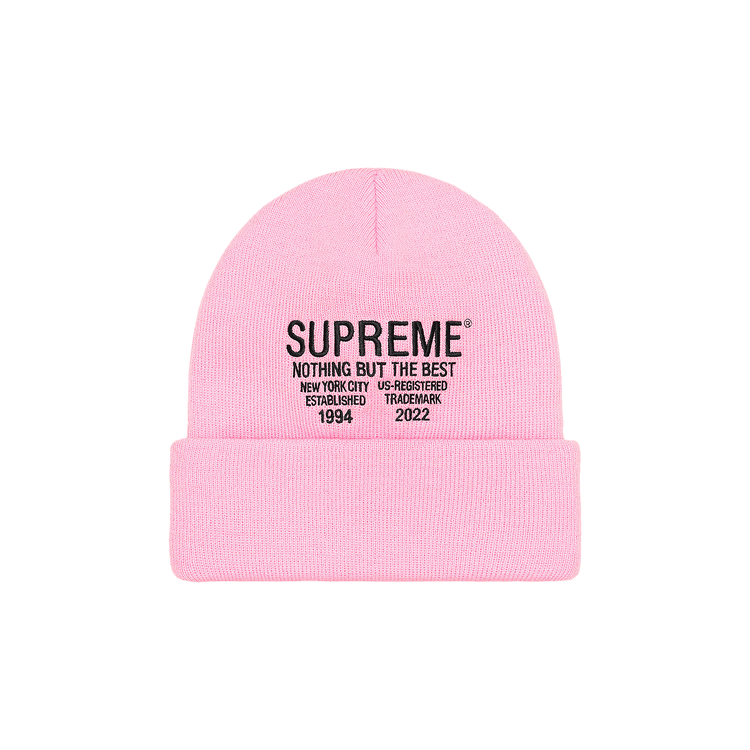 Supreme Nothing But Beanie 'Pink'