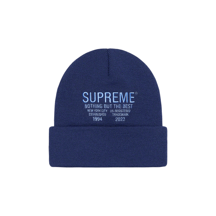 Supreme Nothing But Beanie 'Navy'