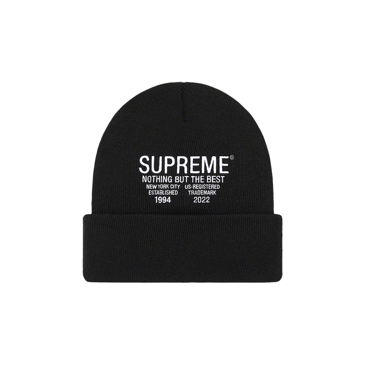 Supreme Nothing But Beanie 'Black'