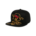 Icecream Drip Drop Snapback Hat 'Black'