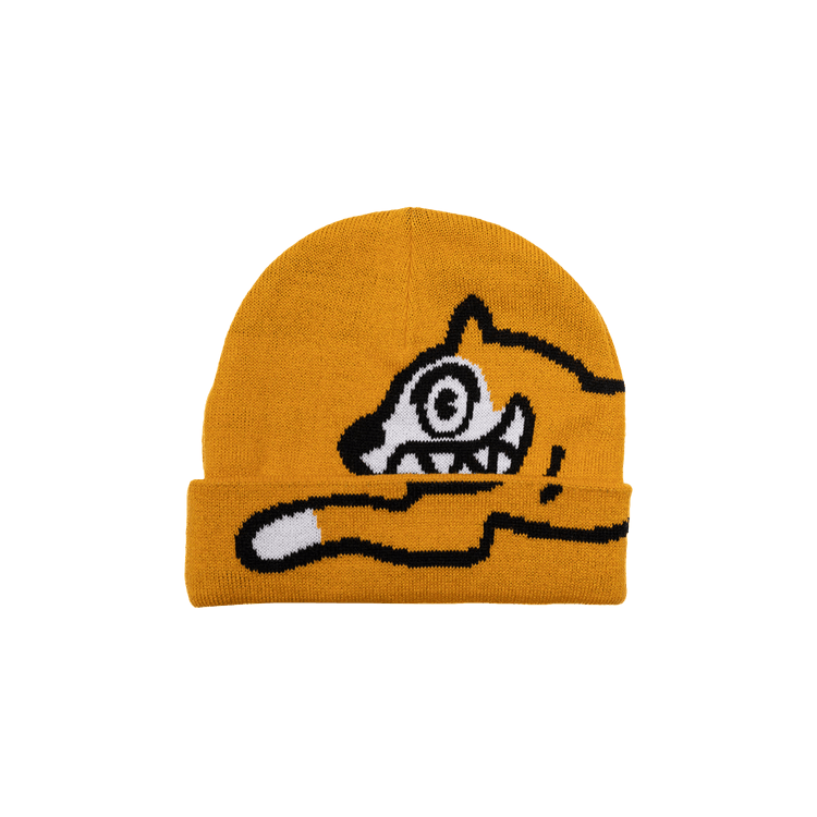Icecream Jade Knit Cap 'Golden Yellow'