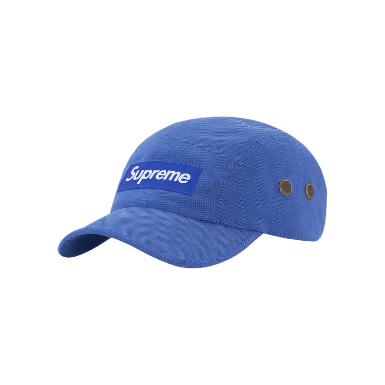 Supreme Brushed Cordura Camp Cap 'Royal'