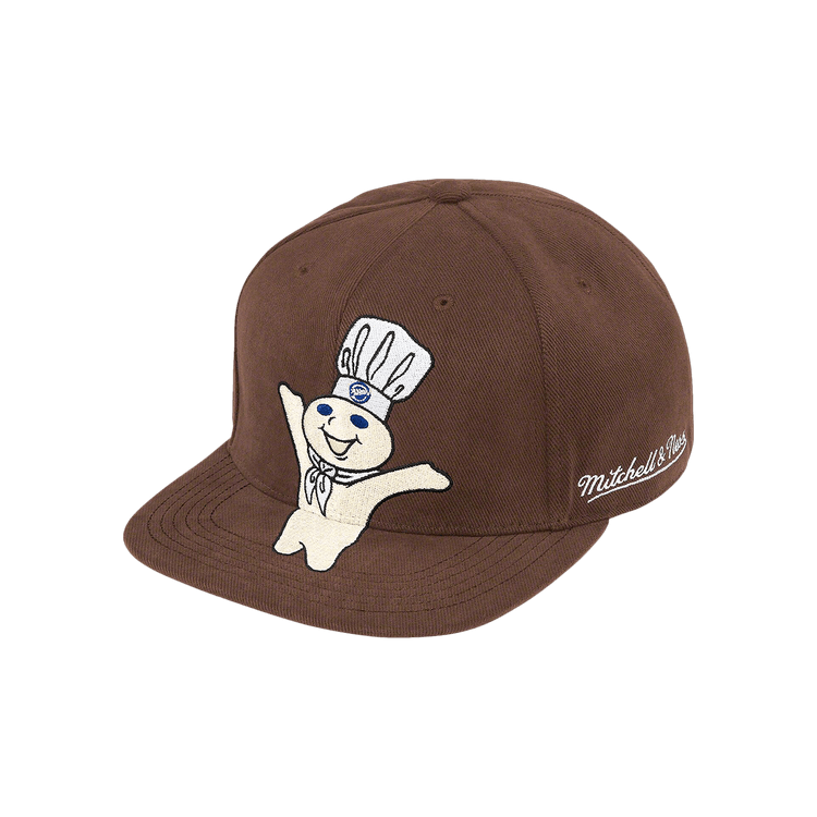 Supreme x Mitchell & Ness Doughboy Fitted 5-Panel 'Brown'