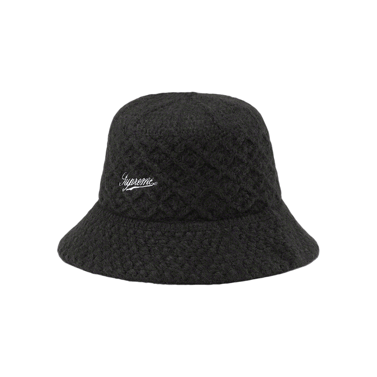 Supreme Mohair Crochet Crusher 'Black'