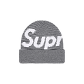 Supreme Big Logo Beanie 'Black Stripe'