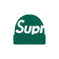 Supreme Big Logo Beanie 'Dark Green'