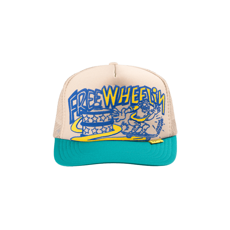 Kapital Free Wheelin Trucker Cap 'Beige'
