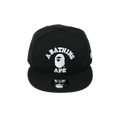 BAPE College New Era Snap Back Cap 'Black'