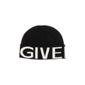 Givenchy Intarsia Knit Logo Beanie 'Black'