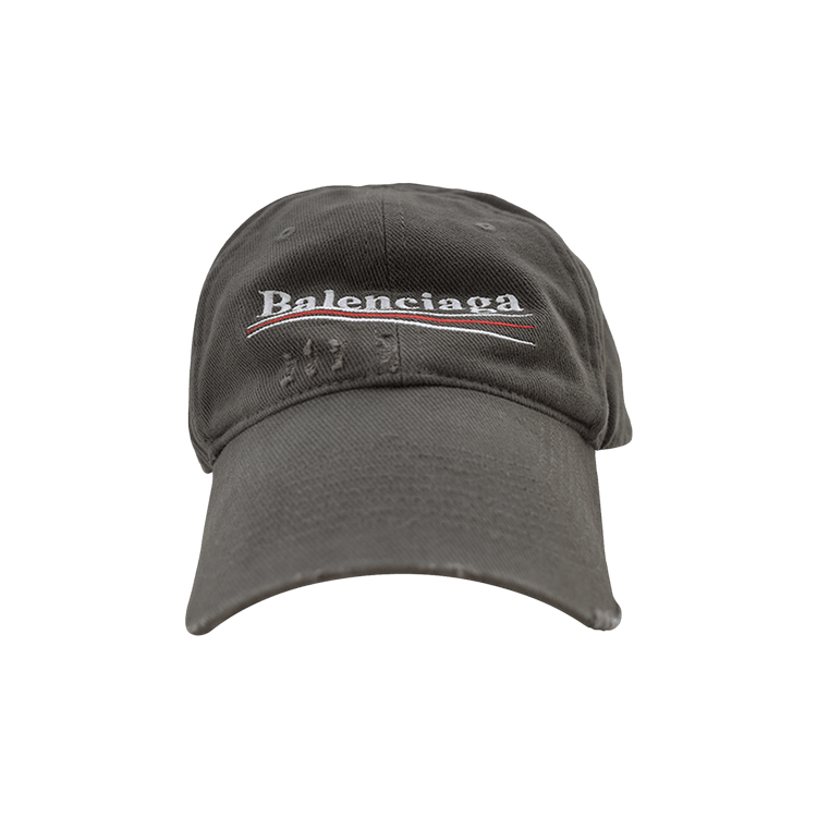 Balenciaga Political Campaign Cap 'Smoked Grey'