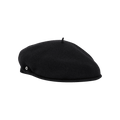 Marine Serre Embroidered French Beret 'Black'