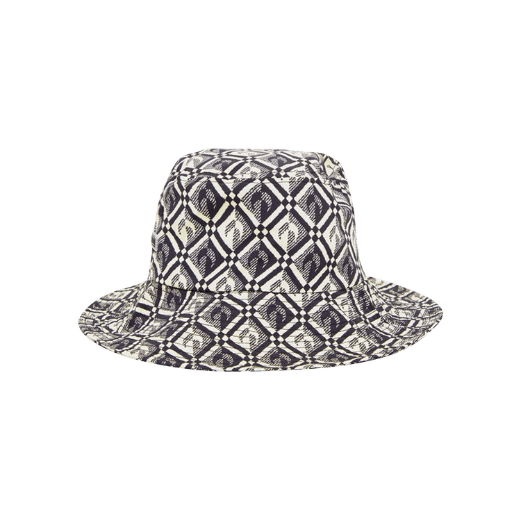 Marine Serre Moon Diamant Bucket Hat 'Black'