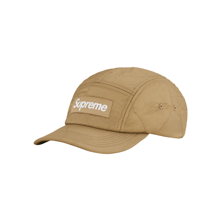 Supreme Quilted Liner Camp Cap 'Gold'