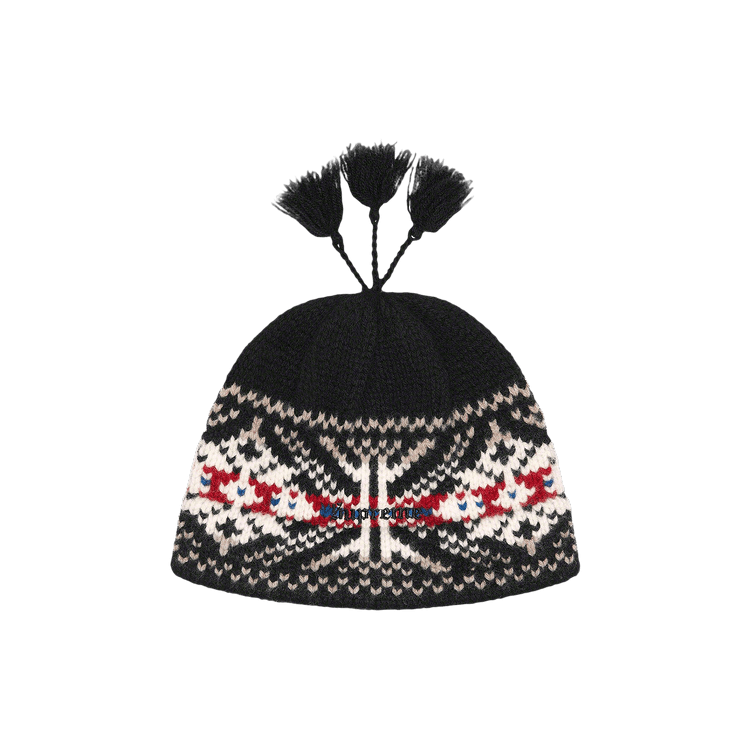 Supreme Tassel Beanie 'Black'