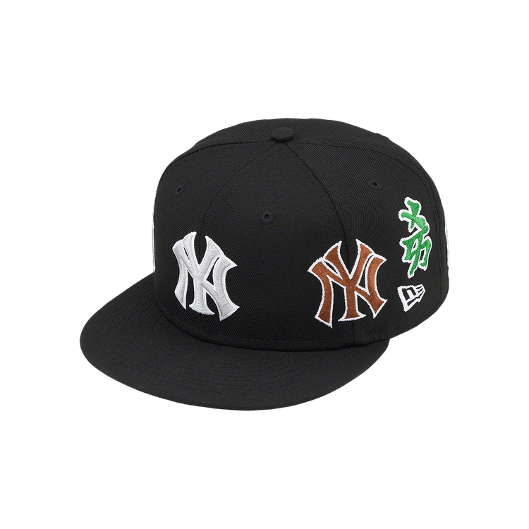 Supreme x New York Yankees Kanji New Era 'Black'