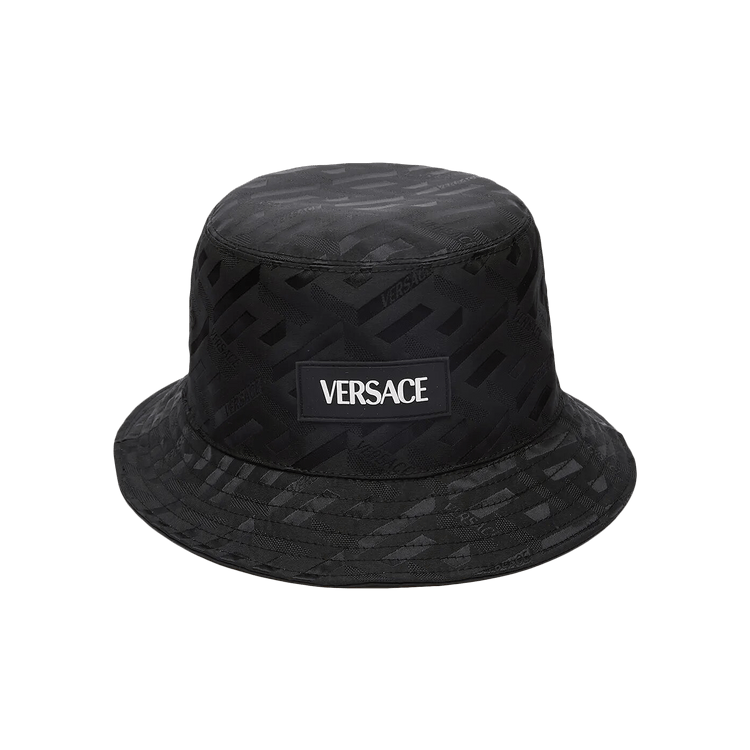 Versace Logo Bucket Hat 'Black'