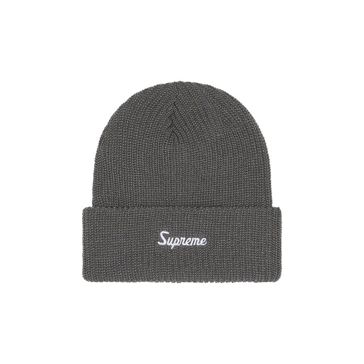 Supreme Loose Gauge Beanie 'Charcoal'