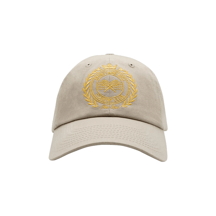 Sporty & Rich NY Country Club Hat 'Elephant/Gold'