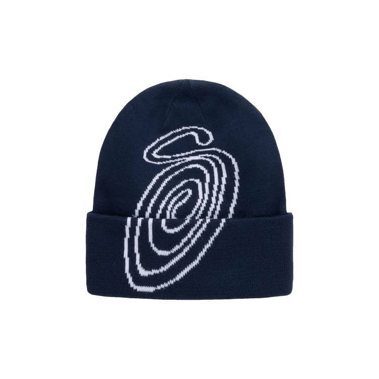 Stussy Swirl S Cuff Beanie 'Navy'