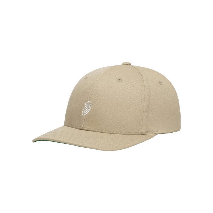 Stussy Swirly S Low Pro Cap 'Khaki'